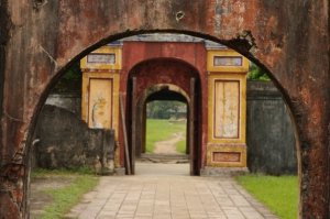 From ancient palace in Hue, Vietnam - likened to the open doorways described in this post.